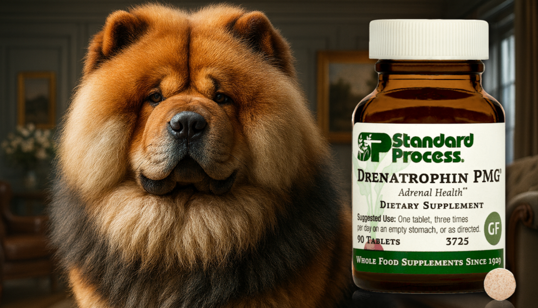 Drenatrophin PMG® for Dogs: Holistic Adrenal Health, Stress Care & Recovery - Dog Food For Adrenal Issues With No Grains