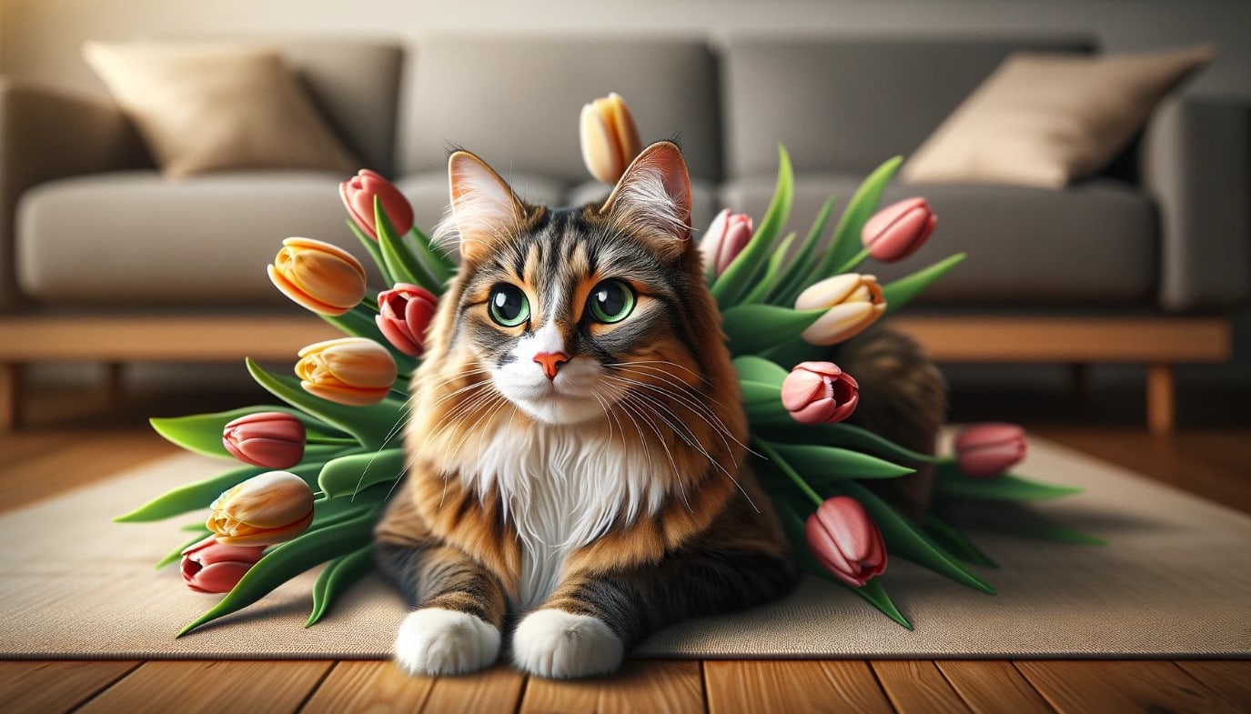Tulipa spp. Danger Assessing Tulip Toxicity in Cats