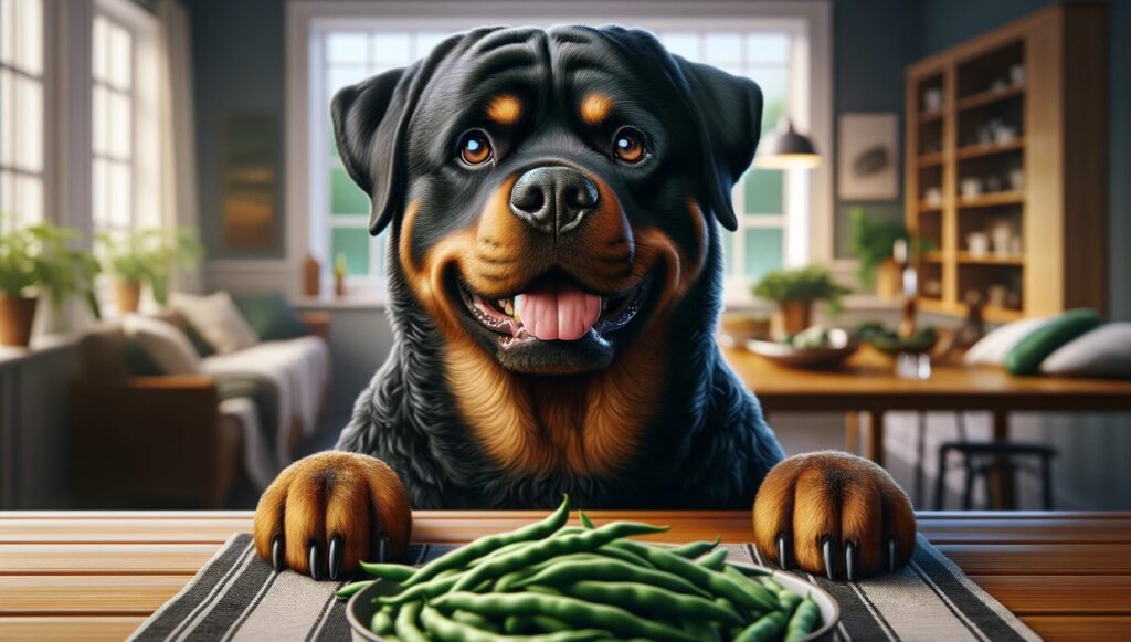 Picture of Green Beans for Dogs: Healthy Snack Tips by Vet