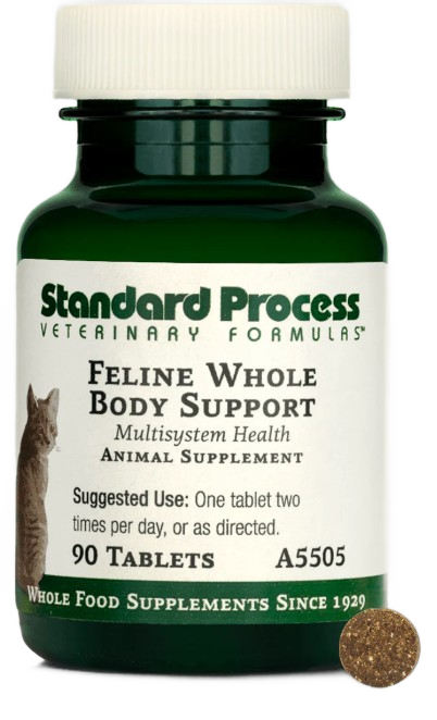 Feline Whole Body Support, 90 Tablets - By Standard Process - Cats